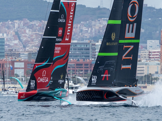 ‘There’s still a long way to go’ Ainslie reacts to defeat on Day 1 of America’s Cup Match